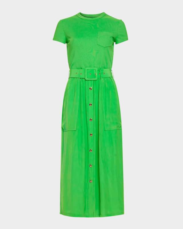 Sylvie Belted Midi Dress